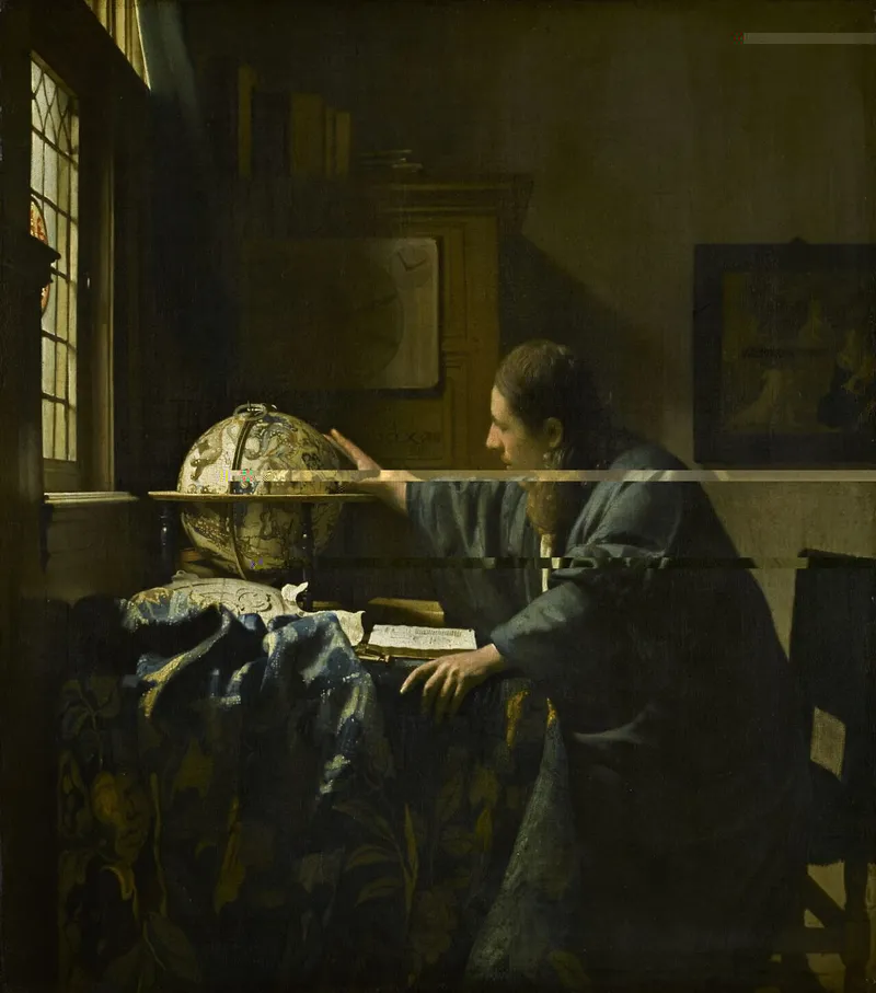 Classical artwork depicting contemplation and deep thought